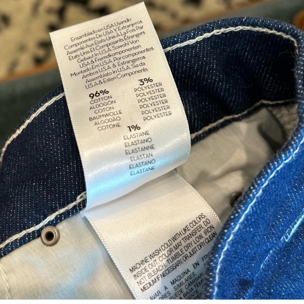 NWT DOUBLE DAZZLER IN OOH LA LALA WASH JEANS HIGH RISE LITTLE STRETCH - Picture 2 of 11